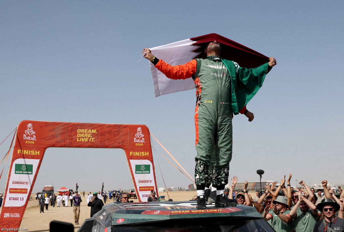 العطية بطل داكار 2026